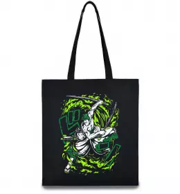 Эко-сумка Zoro eyes Черный фото