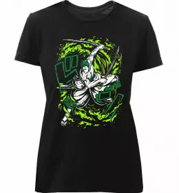 Женская премиум футболка One piece мітки Белый фото