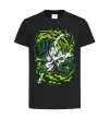 Дитяча футболка Zoro art Чорний фото