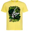 Чоловіча футболка Zoro art Лимонний Чоловіча футболка Zoro art Лимонний фото