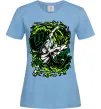 Женская футболка Zoro art Голубой фото