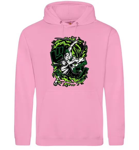 Жіноча толстовка (худі) Zoro art Рожевий фото