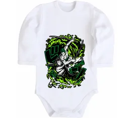 Детский боди Zoro art Белый фото