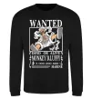 Свитшот Luffy wanted Черный фото