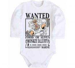 Дитячий бодік Luffy wanted