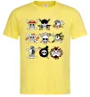 Мужская футболка One piece мітки Лимонный Мужская футболка One piece мітки Лимонный фото