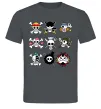 Мужская футболка One piece мітки Графит Мужская футболка One piece мітки Графит фото