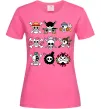 Женская футболка One piece мітки Ярко-розовый фото