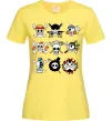 Женская футболка One piece мітки Лимонный фото