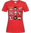 Женская футболка One piece мітки Красный фото