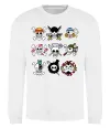 Свитшот One piece мітки Белый фото