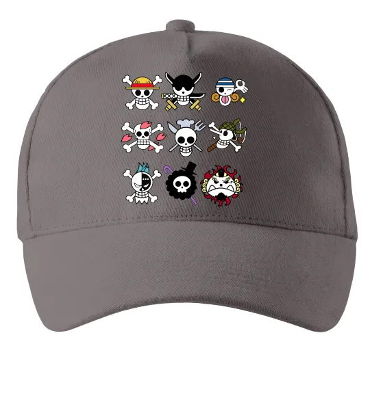 Кепка One piece мітки Серый фото