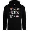 Мужская толстовка (худи) One piece мітки Черный фото