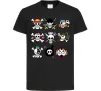 Детская футболка One piece мітки Черный фото