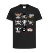 Детская футболка One piece мітки Черный фото