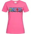 Женская футболка One piece лого Ярко-розовый фото