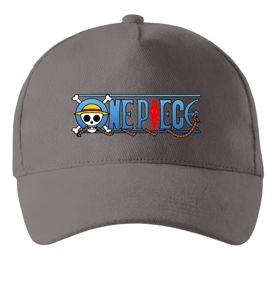 Кепка One piece лого Сірий фото