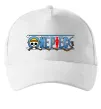 Кепка One piece лого Белый фото