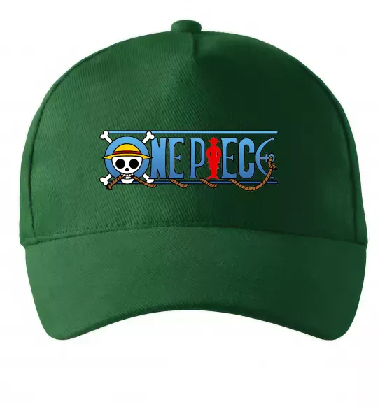 Кепка One piece лого Темно-зеленый фото