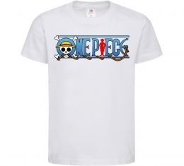 Детская футболка One piece лого
