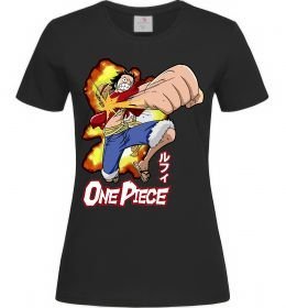 Женская футболка Luffy punch
