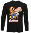 Лонгслив Luffy punch Черный фото