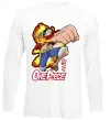 Лонгслив Luffy punch Белый фото