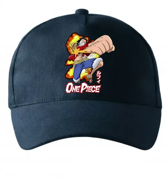Кепка Luffy punch Темно-синій фото
