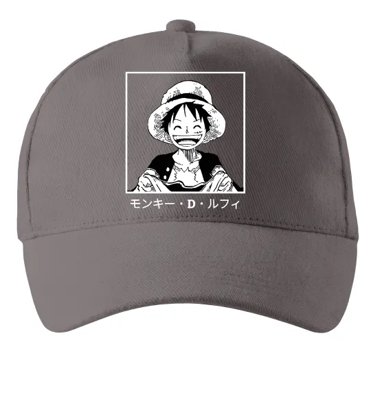 Кепка Monkey D. Luffy Сірий фото