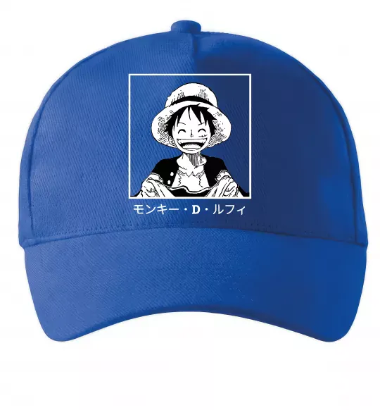 Кепка Monkey D. Luffy Яскраво-синій фото