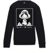 Детский Свитшот Monkey D. Luffy Черный Детский Свитшот Monkey D. Luffy Черный фото