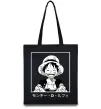 Еко-сумка Monkey D. Luffy Чорний фото