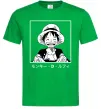 Мужская футболка Monkey D. Luffy Зеленый Мужская футболка Monkey D. Luffy Зеленый фото