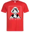 Мужская футболка Monkey D. Luffy Красный Мужская футболка Monkey D. Luffy Красный фото
