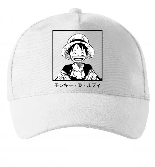 Кепка Monkey D. Luffy Білий фото