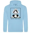 Женская толстовка (худи) Monkey D. Luffy Голубой фото