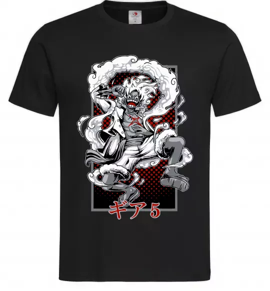 Мужская футболка Luffy Черный фото