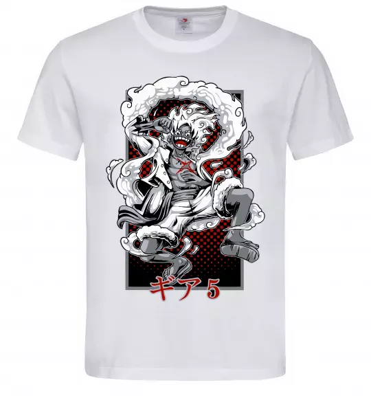 Мужская футболка Luffy Белый фото