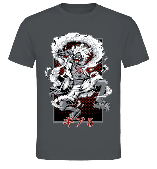 Мужская футболка Luffy Графит фото