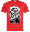 Мужская футболка Luffy Красный Мужская футболка Luffy Красный фото