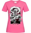 Жіноча футболка Luffy Яскраво-рожевий фото