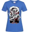 Жіноча футболка Luffy Яскраво-синій фото