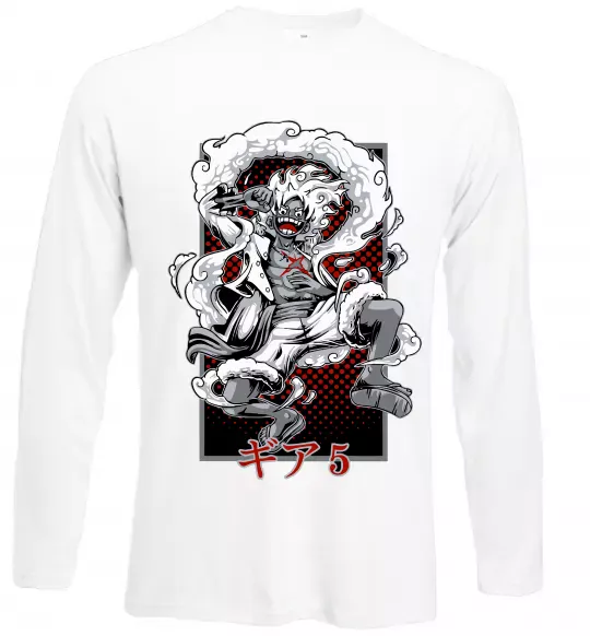 Лонгслив Luffy Белый фото