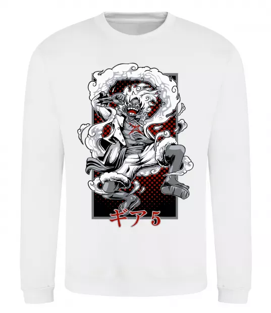 Свитшот Luffy Белый фото