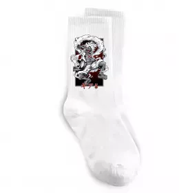 Носки Luffy punch Белый фото