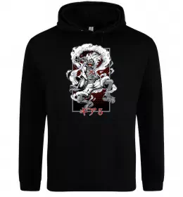 Мужская толстовка (худи) Monkey D. Luffy Черный фото