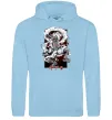 Мужская толстовка (худи) Luffy Голубой фото