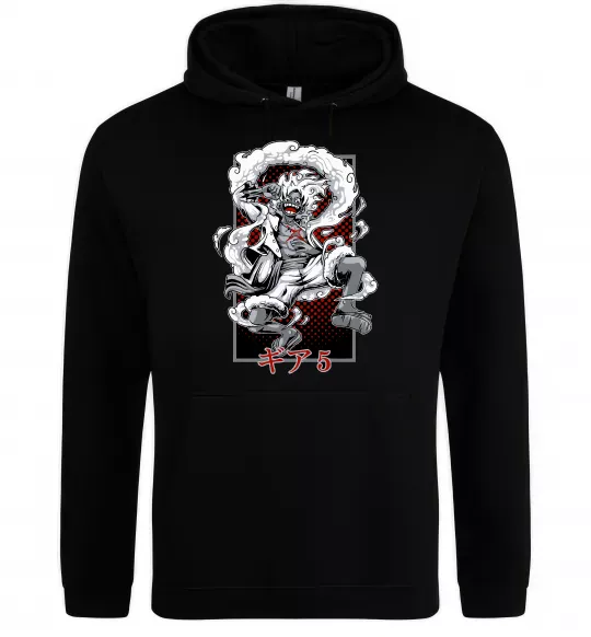 Женская толстовка (худи) Luffy Черный фото