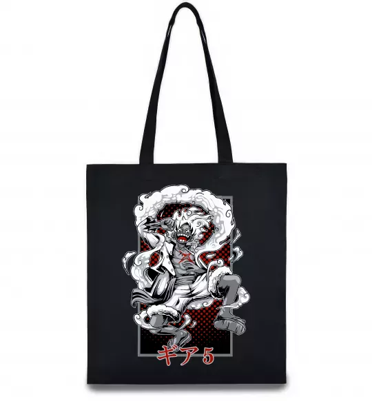 Еко-сумка Luffy Чорний фото