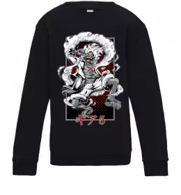 Детский Свитшот Luffy Черный фото
